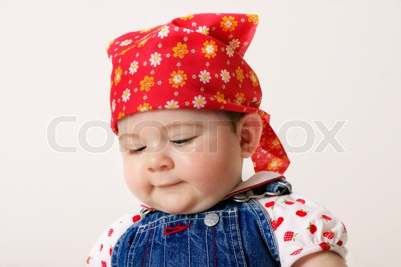 baby girl bandana