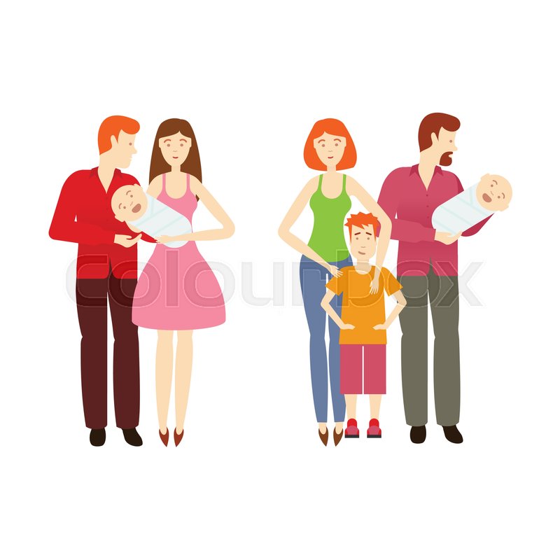 30+ Family With Newborn Baby Cartoon