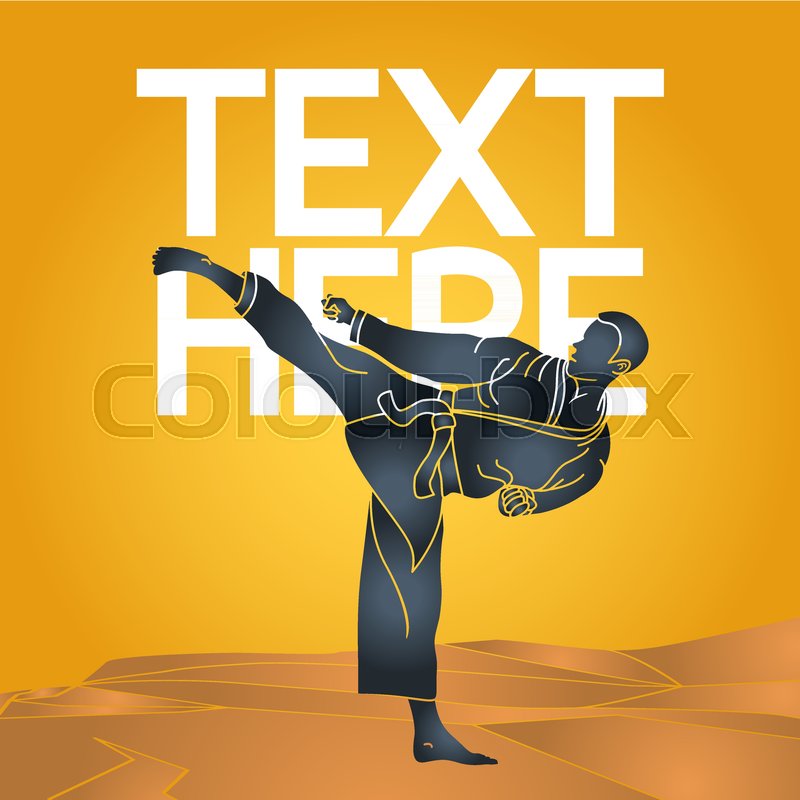 Martial arts vector logo icon | Stock vector | Colourbox