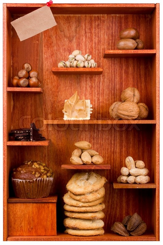 Sortiment von verschiedenen Nüssen und ... | Stock Bild | Colourbox