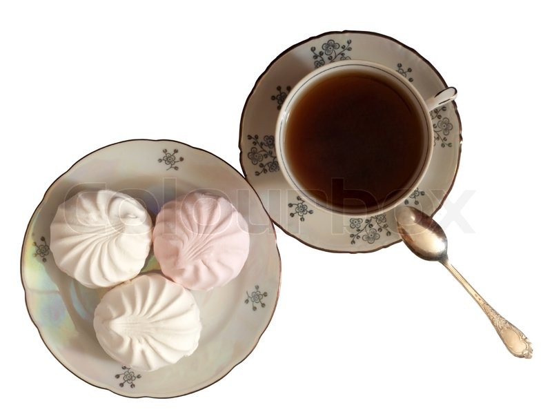 Download Cup of tea and zephyr top view | Stock Photo | Colourbox Yellowimages Mockups