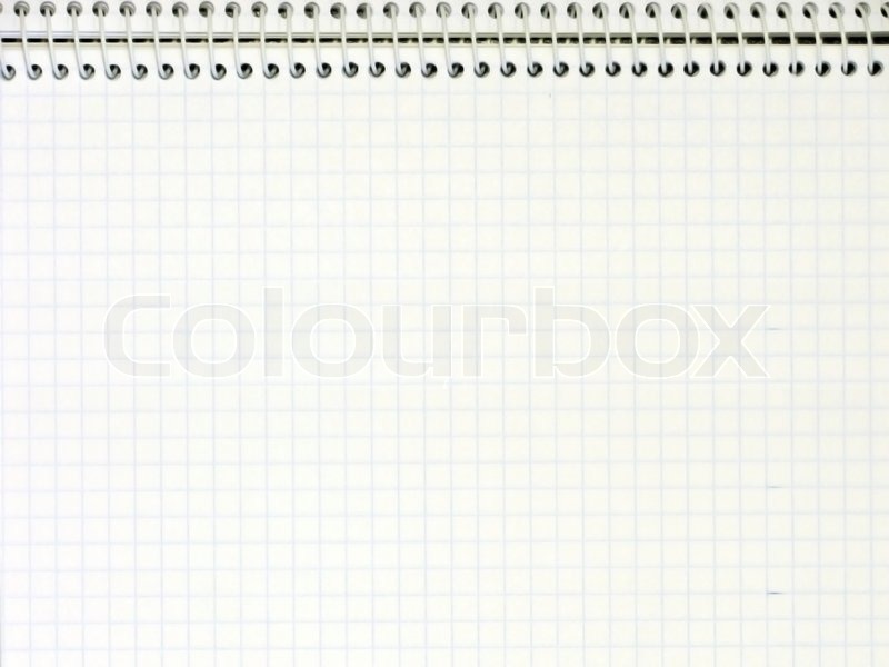 My English Copybook Page Garde www.colourbox.com