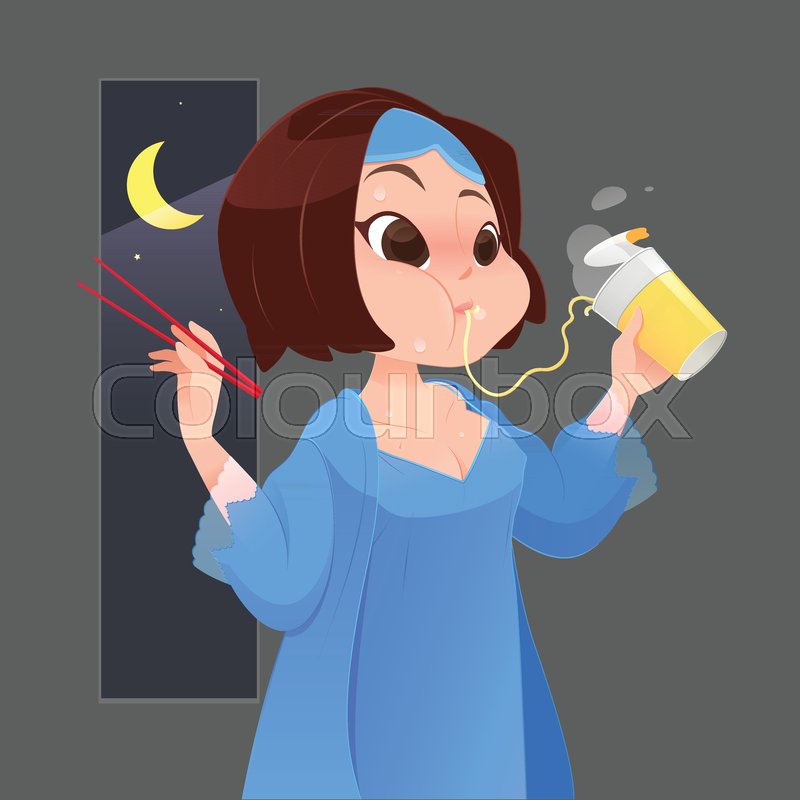 night gown cartoon