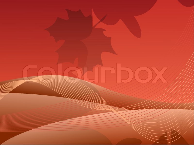 Brown-red abstract background with | Stock vector | Colourbox