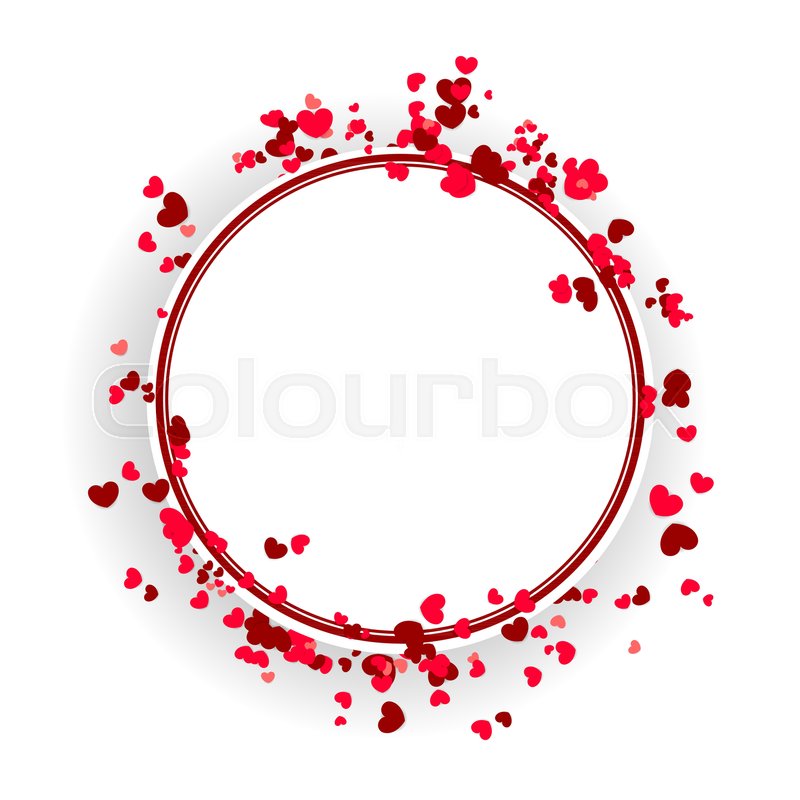 mock up material soft template backdrop round empty greeting card