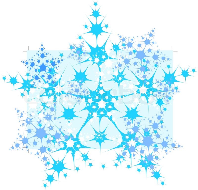 christmas snow flake background in the blue color stock vector christmas blue color