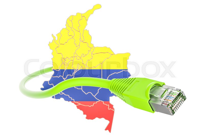 connection in Colombia Stock image Colourbox