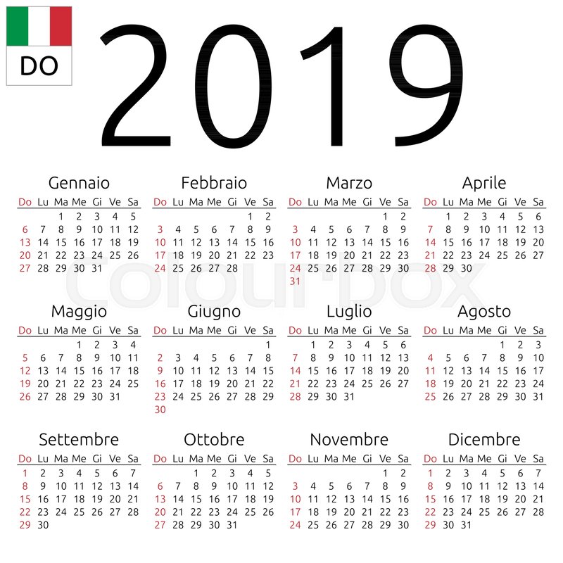 2019 Year Calendar - FREE DOWNLOAD