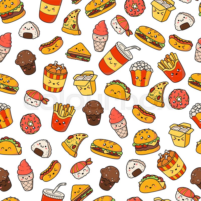 food wallpaper vector