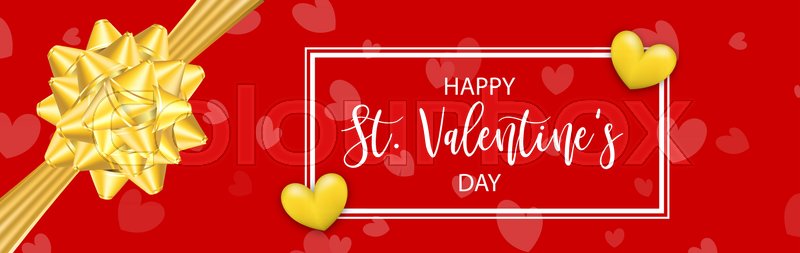 St Valentine S Day Vector Stock Vector Colourbox