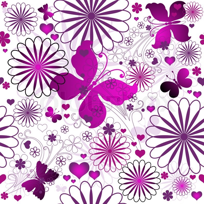 pictures of flowers and hearts