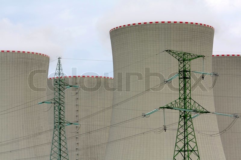 Energy production Stock Photo Colourbox