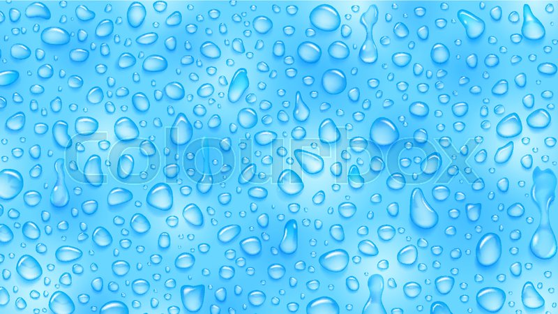 background of water drops of different stock vector water drop background