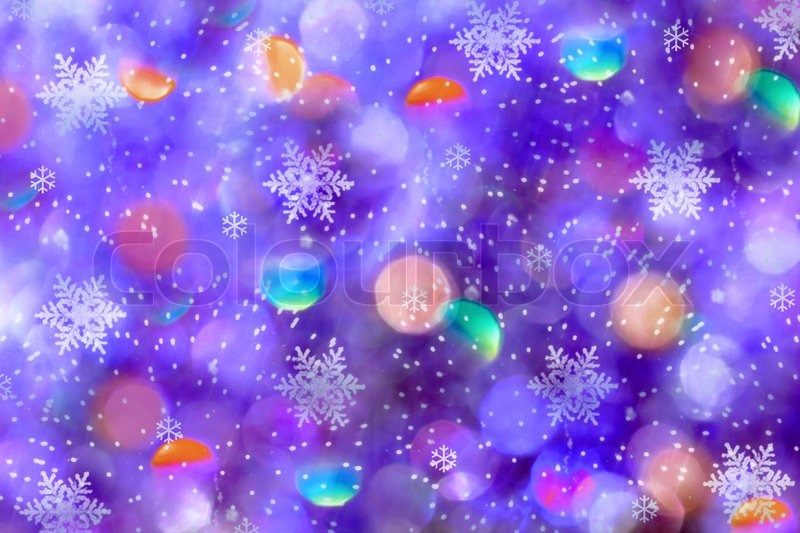 holiday lights background