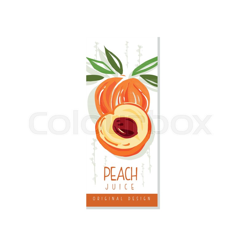 Original Fruit Promo Banner With Sweet Stock Vector Colourbox