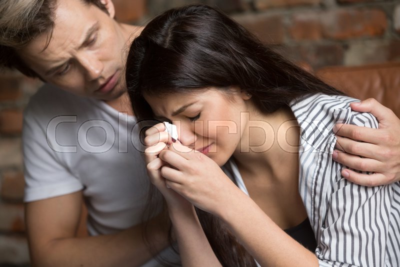 Man Comforting Woman Man Comforting Woman