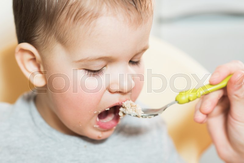 baby buckwheat porridge