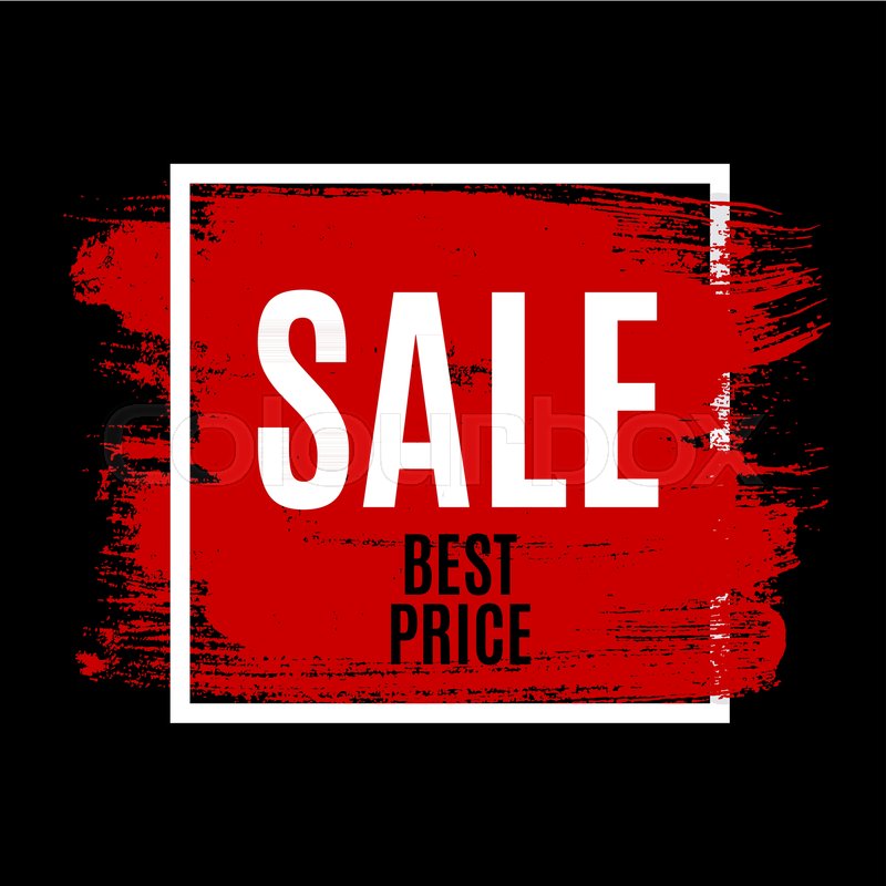 abstract designs sale banner template vector illustration eps10