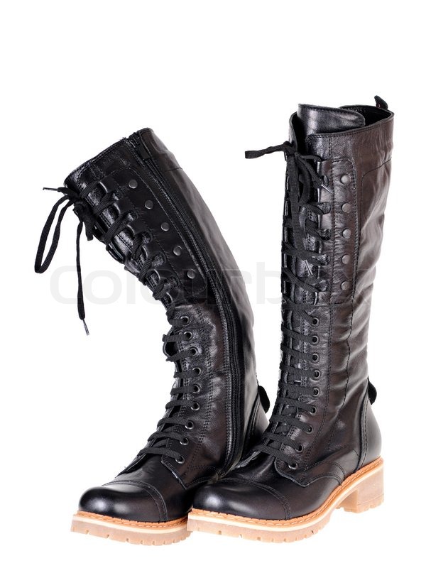 black female boots