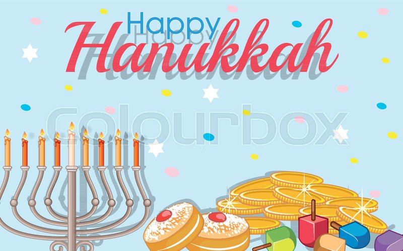 hanukkah card template