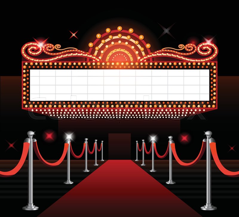 theater-entrance-sign-movie-premiere-stock-vector-colourbox