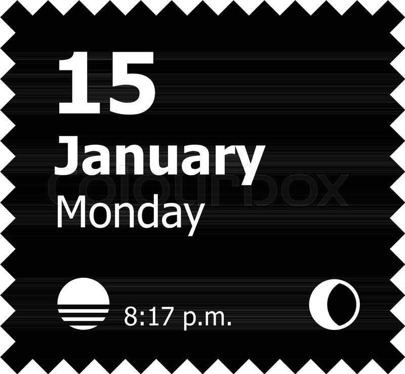 january calendar icon simple stock vector colourbox january calendar icon