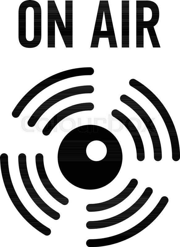 on air radio icon simple illustration stock vector colourbox on air radio icon simple illustration