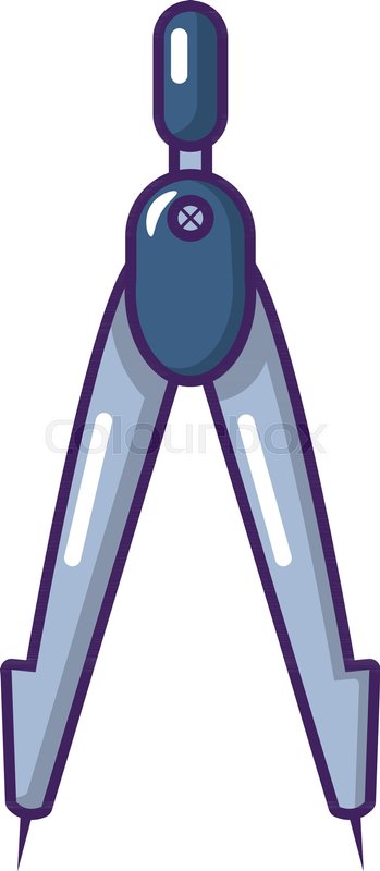 Compass Icon Cartoon Illustration Of Stock Vector Colourbox