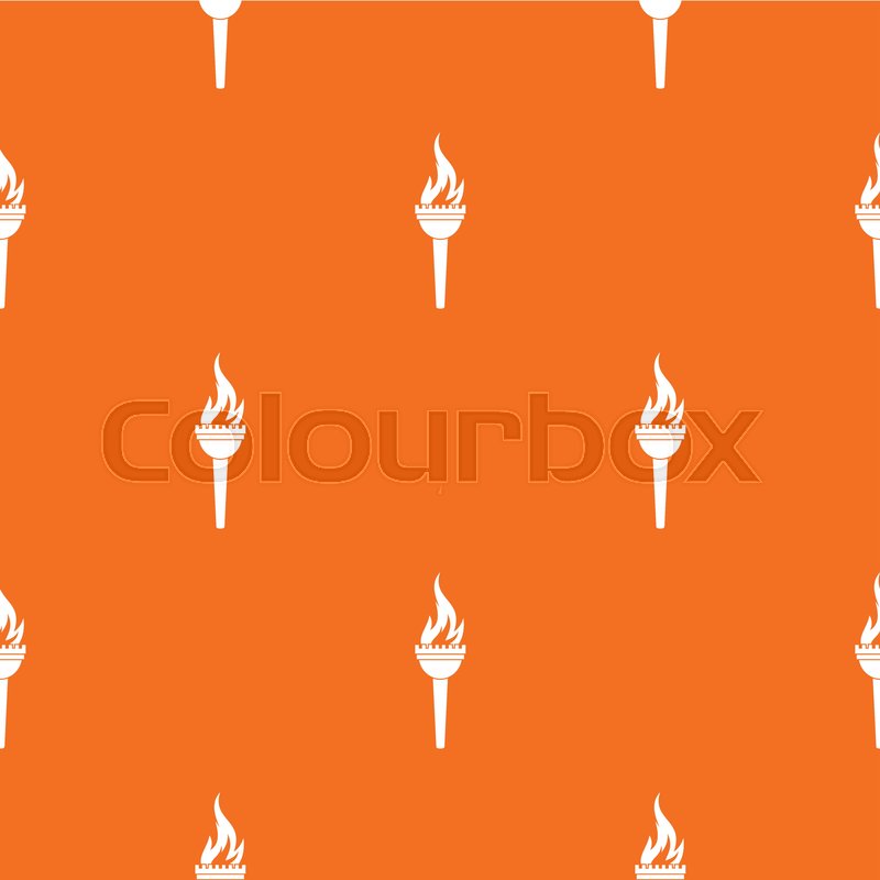 Torch pattern repeat seamless in Stock vector Colourbox