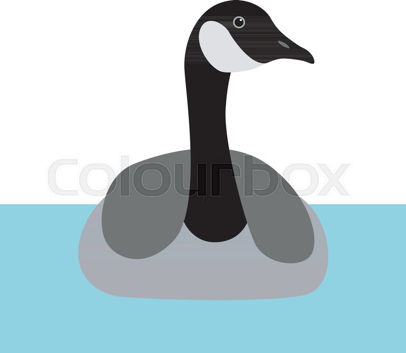 cartoon-goose-head