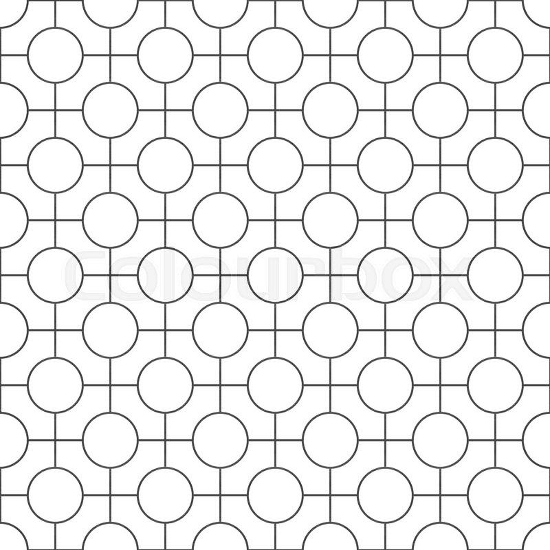 Simple Seamless Geometric Pattern Stock Vector Colourbox