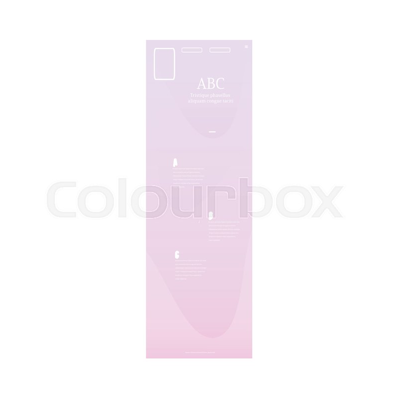 one page website background in trendy pastel colors with gradient