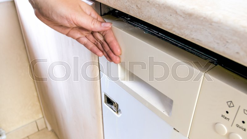 Closeup Photo Of Female Hand Closing Stock Image Colourbox