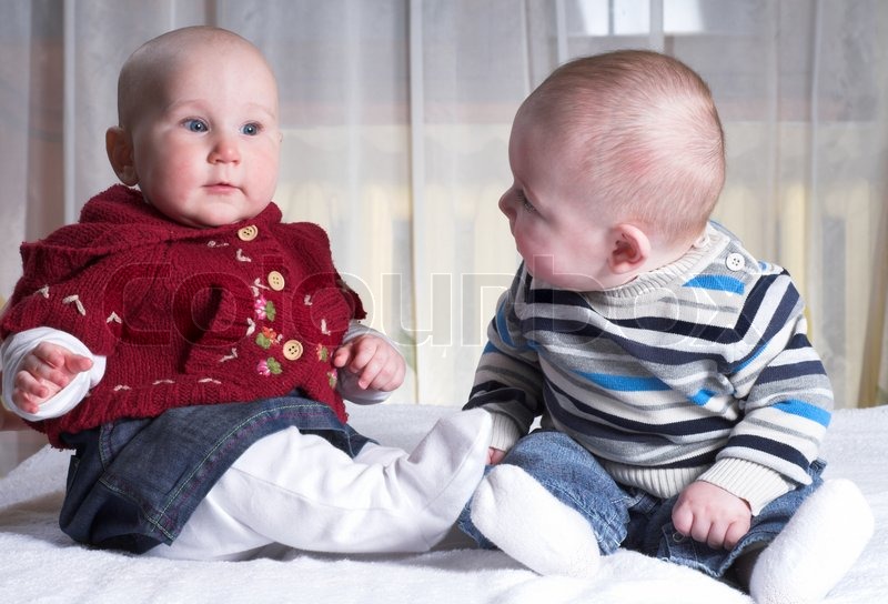 Babys flirten