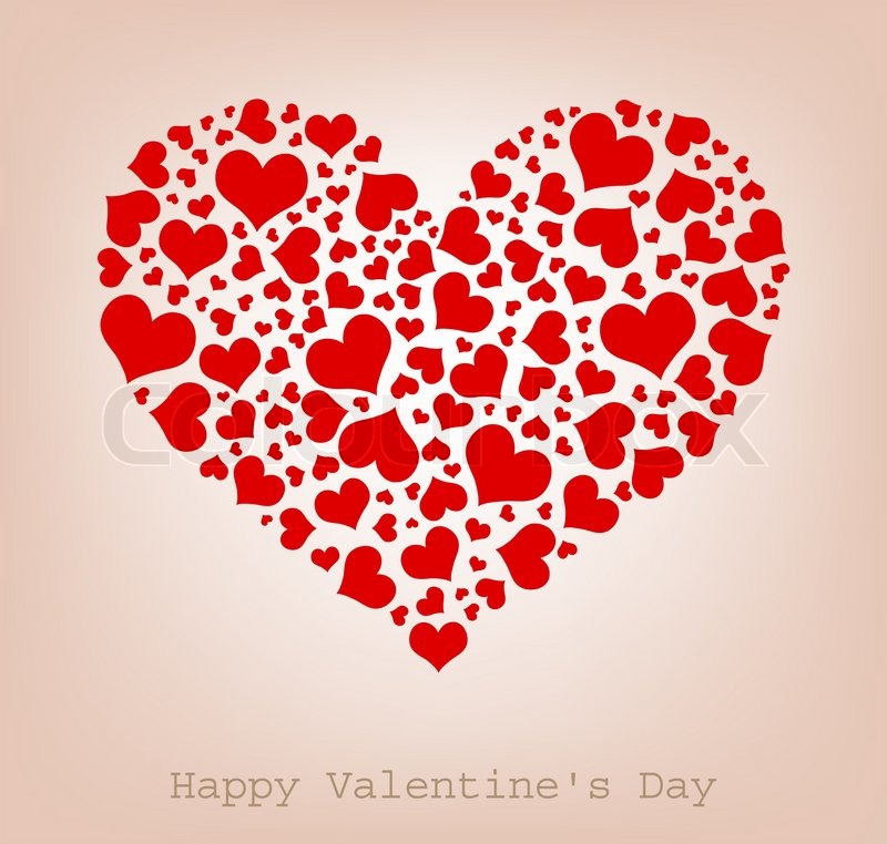 happy valentines day hearts pattern hearts happy s day stock vector happy valentines day hearts pattern hearts happy s day stock vector
