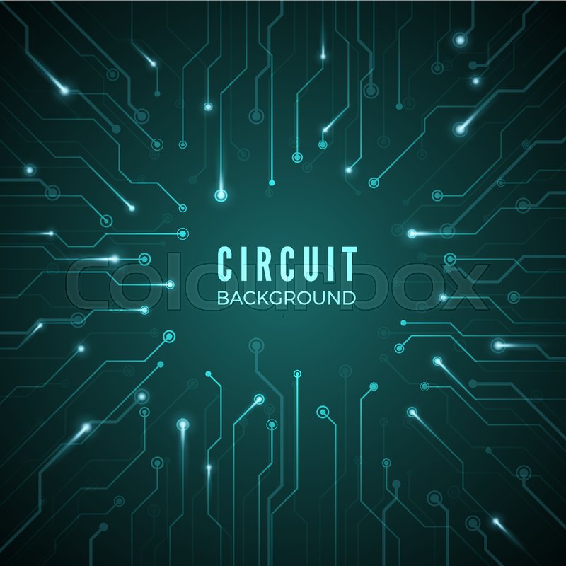 abstract circuit background stock vector colourbox circuit background image