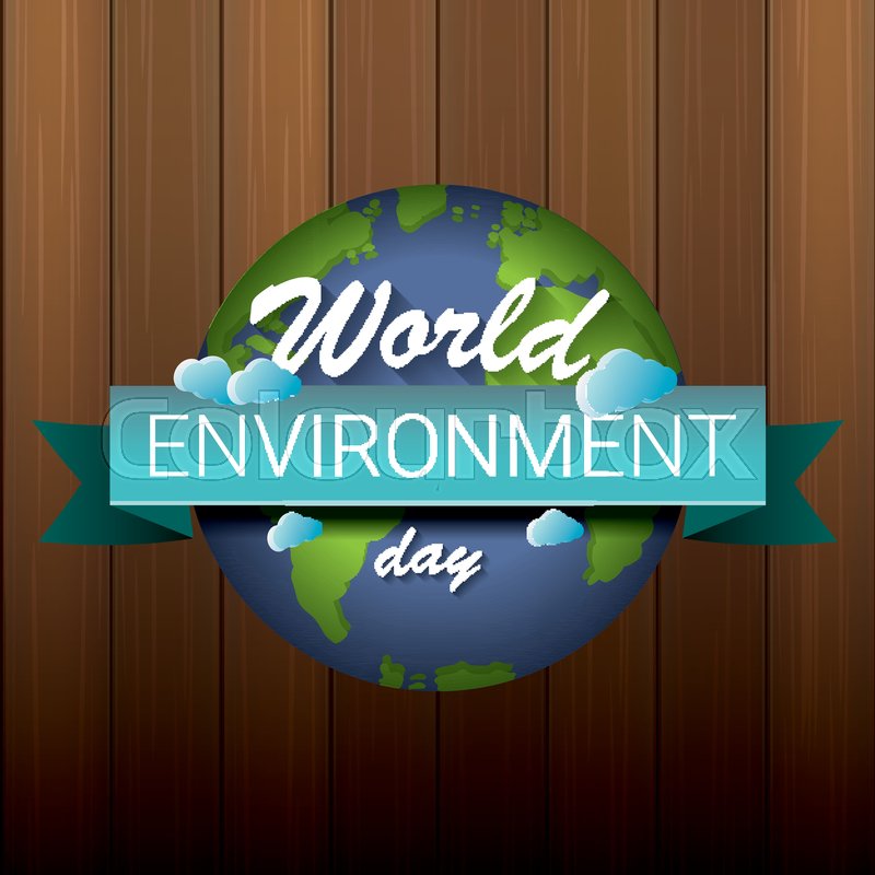 5 June Celebration World Environment Stock Vector Colourbox