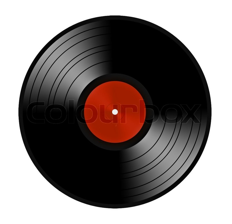 black vinyl record lp album disc stock photo colourbox