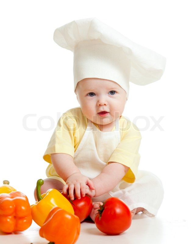 baby chef cap