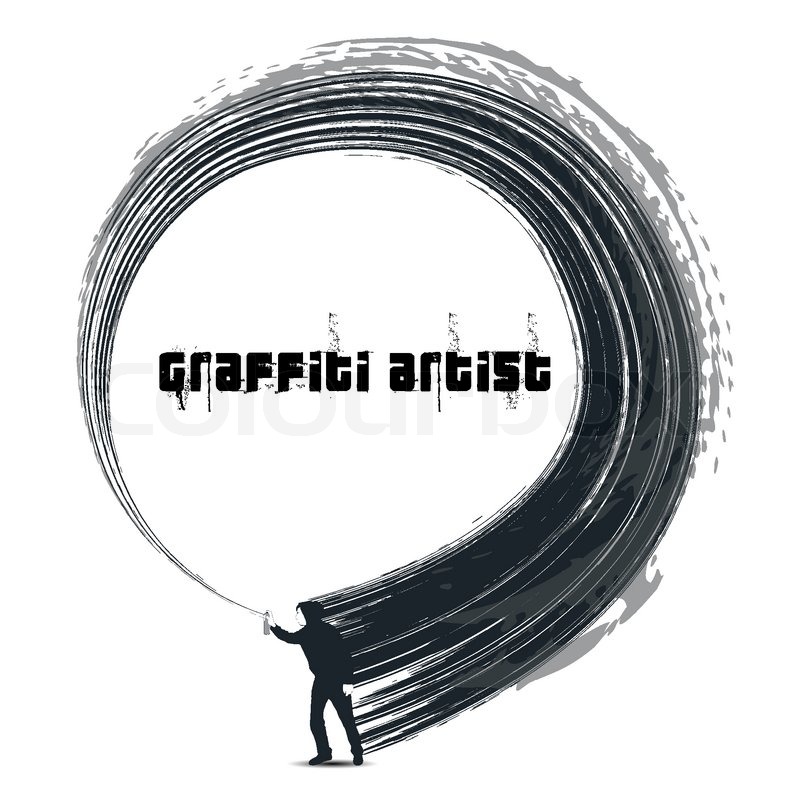 Graffiti artist | Stock Vector | Colourbox