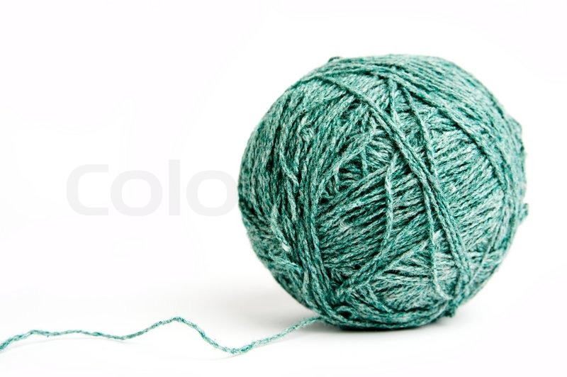 Ein Bild von einer Kugel aus grünem Stock Bild Colourbox