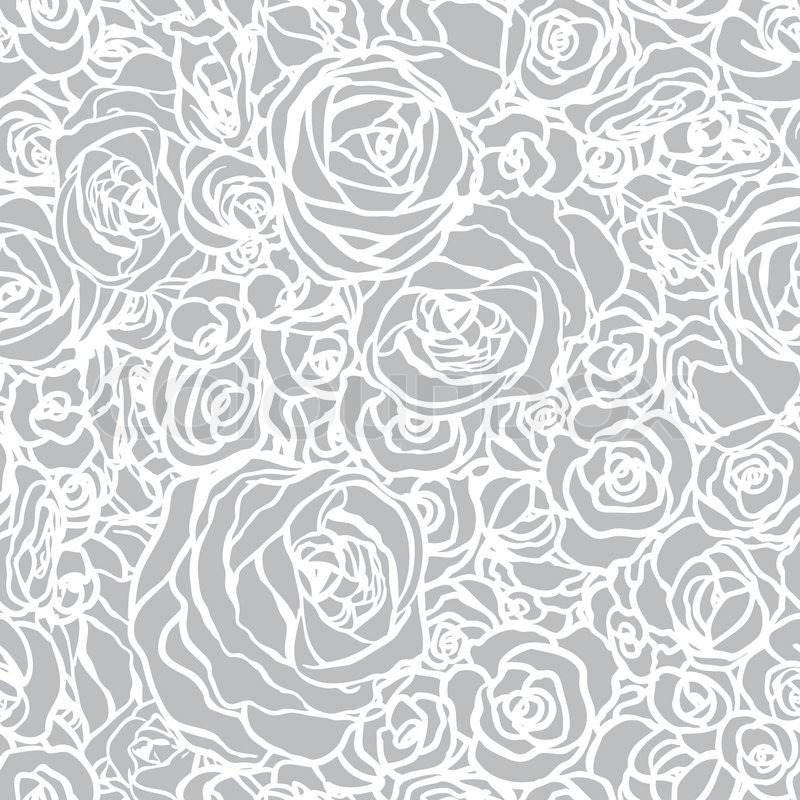 rose vector pattern