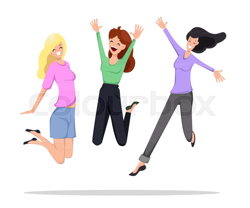 Happy Friendship Day Greeting Card Stock Vector Colourbox