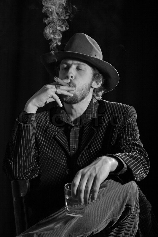 a man with a hat
