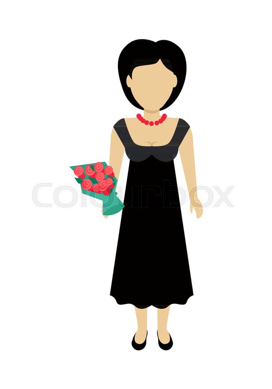 female character without face