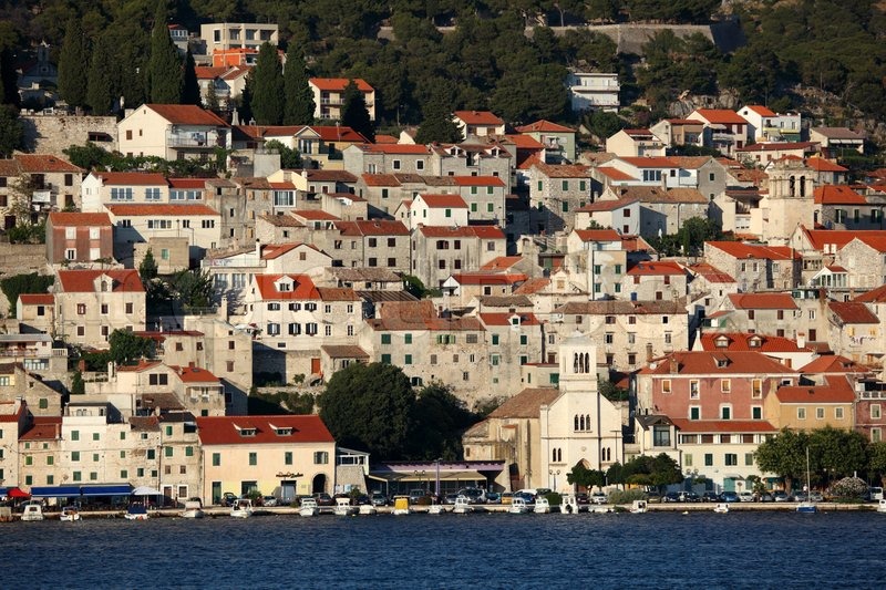 The old town of Sibenik, Croatia | Stock Photo | Colourbox