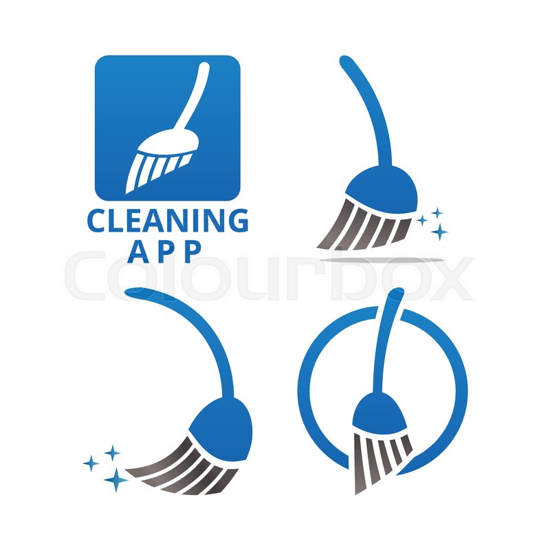 cleaning service logo