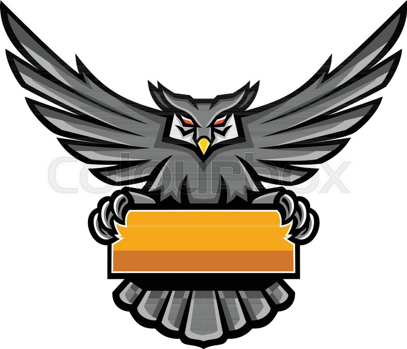 Mascot Icon Illustration Of A Great Stock Vector Colourbox