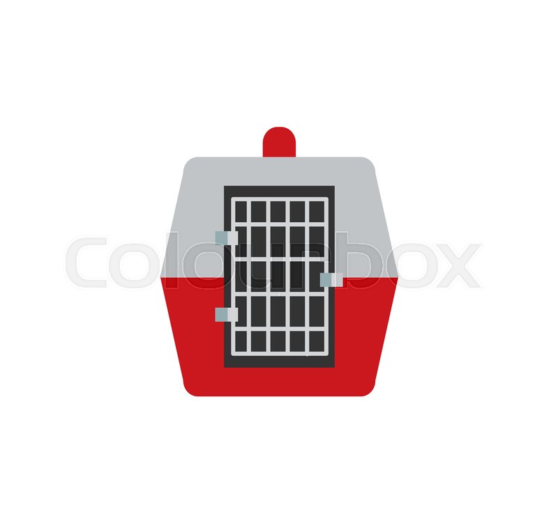 Travel Pet Carrier For Animal In Cabin Stock Vector Colourbox
