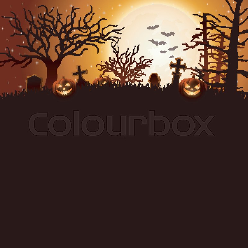 halloween white background